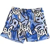 2024 Mesh Breathable Men Shorts GYM Basketball Running Quick-Drying Shorts Baggy Flame Print Fashion Shorts Summer Shorts 2
