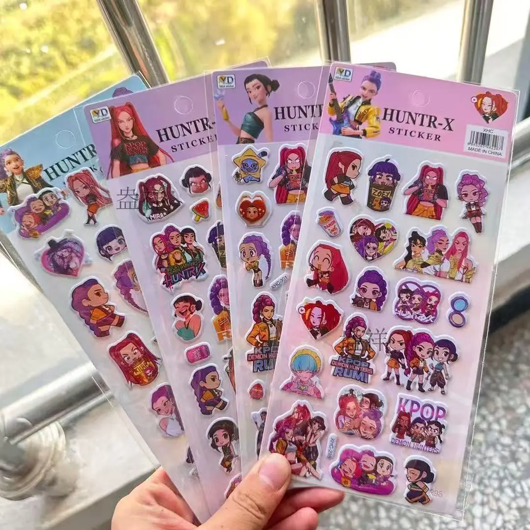 NEUE Anime KPOP Cartoon Schaumstoff-Aufkleber für Gepäck, Handy, Notizbuch, Belohnungssticker, Kinderspielzeug, Geschenke, Partyzubehör, Dekoration