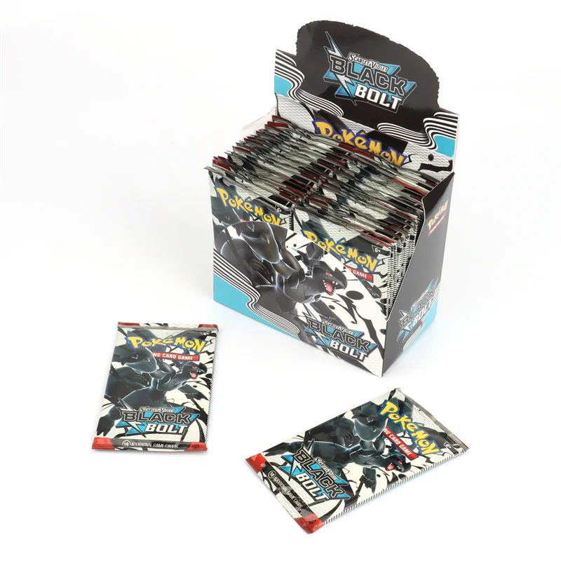 ポケモンカードゲーム NEW 2BOX 40PACKS Black Bolt White Flare Pokemon Card White Flare Black Bolt Deluxe BOX Set of 2