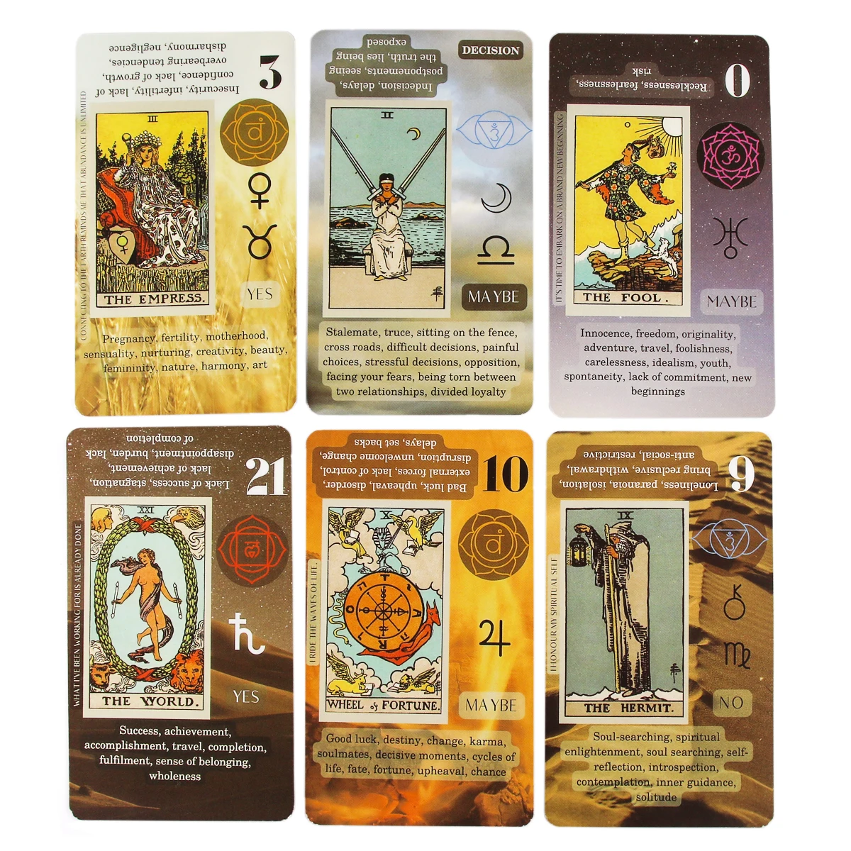 Tarot Cards Learning Plastificadas