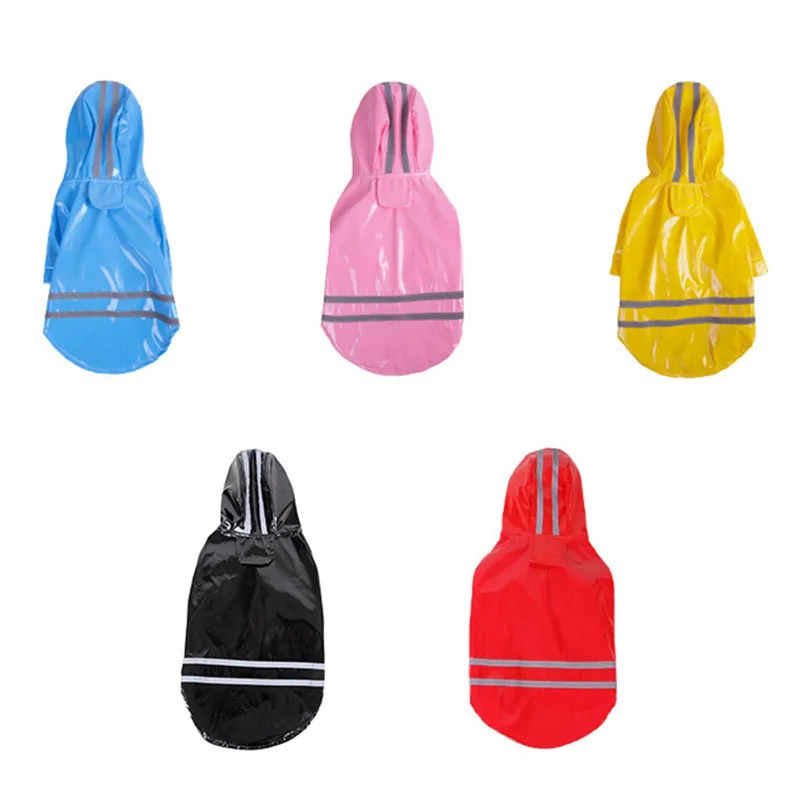

Pet Supplies Dog Raincoat Cat Clothing Small and Medium Reflective Waterproof Windproof Raincoat Pet Outdoor Breathable Clothing