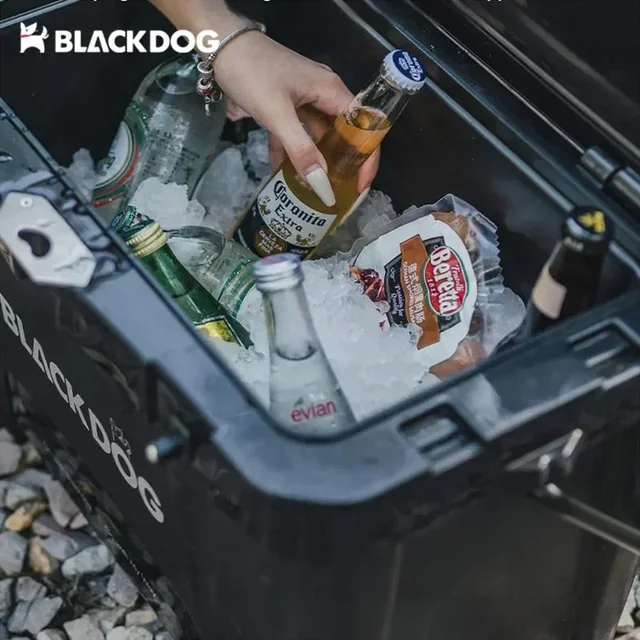 BLACKDOG 대형 공간 캠핑 PP 단열 박스: 야외 음식 보관의 혁신