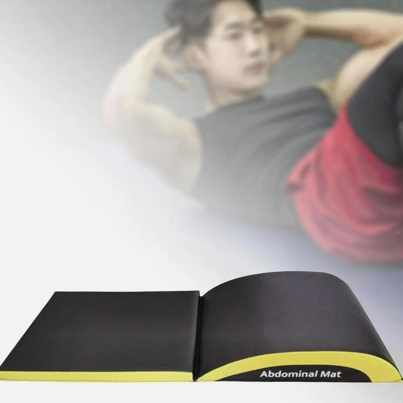 Ab Exercise Mat Abdominal Mat for Men Women Premium Stretch Muscles Lumbar