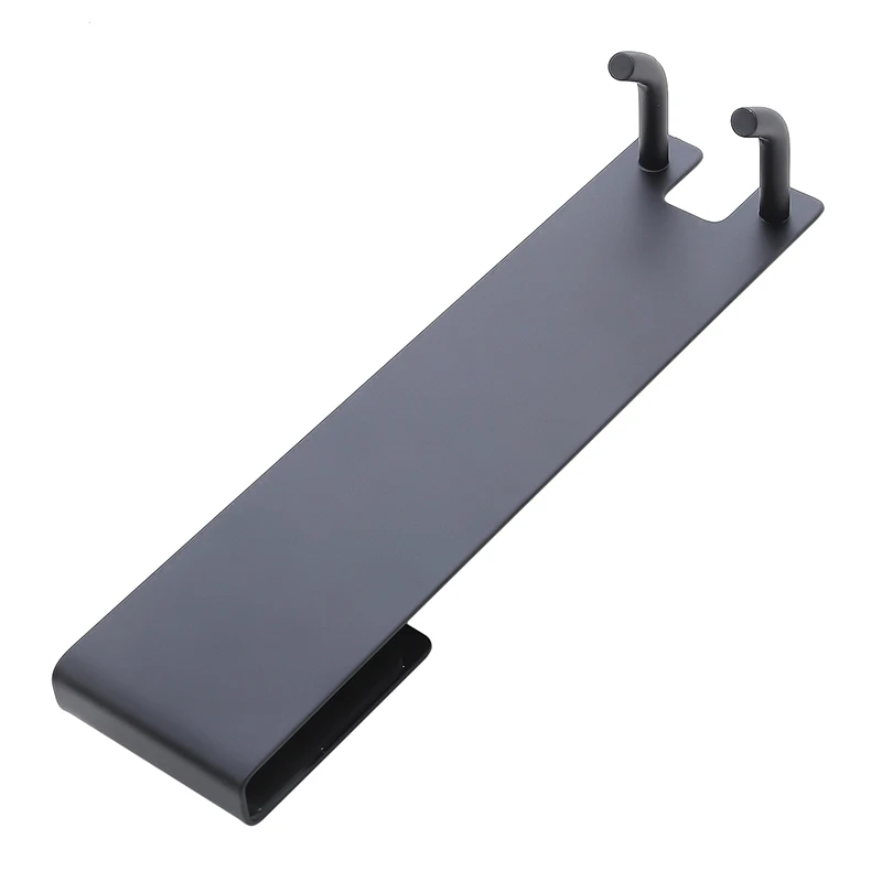 Stainless Steel Shower Hooks Glass Door Shower Hook Lightweight Bathroom Hooks Bath Screen Towel Hanger Door Multifunctional Hooks Towel Holder Shower Towel Rack