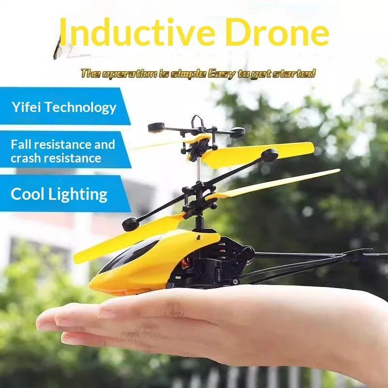 원격 조종 헬리콥터 어린이 미니 드론 초등학생을위한 충전식 내구성 센서 장난감 소년 어린이 재미있는 조종하기 쉬운 장난감
