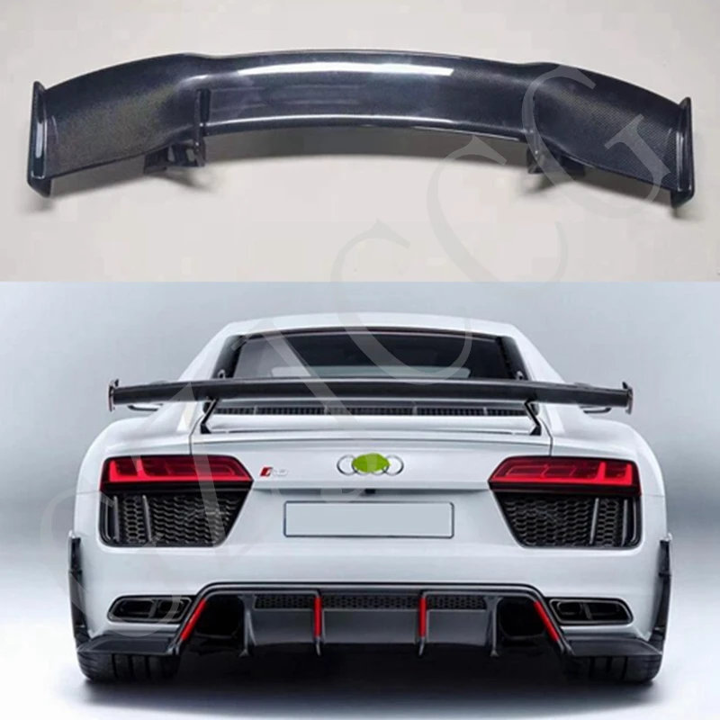 

rear spoiler of fixed wing modified FOR Audi TTRS-TT-R8-A3-S4/s5/s6 with carbon fiber GT tail mk3 tail