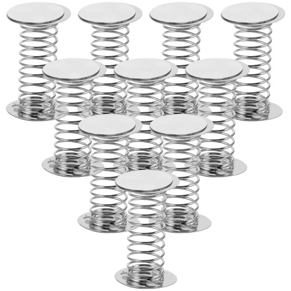 10PCS 2.5cm Bouncing Standee Spring Toy Dashboard Toy Accessories Spring Base Shaking Car Interior Decoration