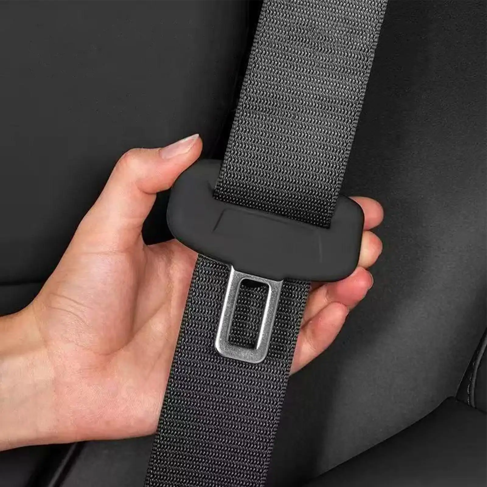 4pcs 실리콘 안전 벨트 버클 커버 자동차 자동차 트럭 SUV RV, 남성 여성 친구 동료를위한 긁힘 방지 보호 장치 ?