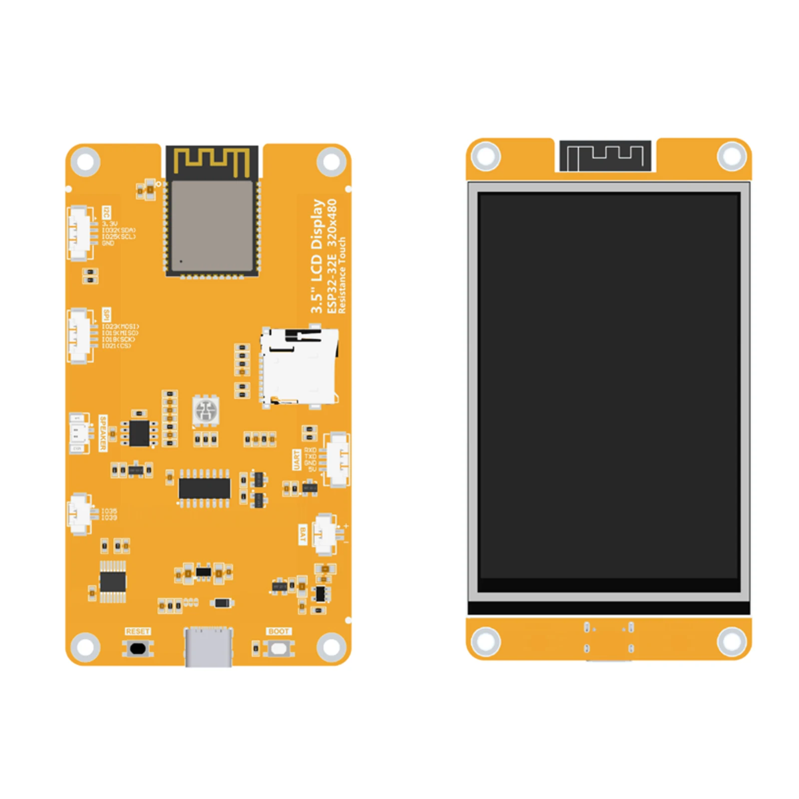 รูปสินค้า บอร์ดพัฒนา ESP32 WiFi+Bluetooth จอสัมผัส 320x480