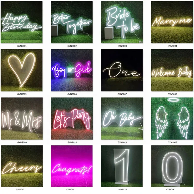 

Custom 2023 hot sale custom LED neon light sign for event