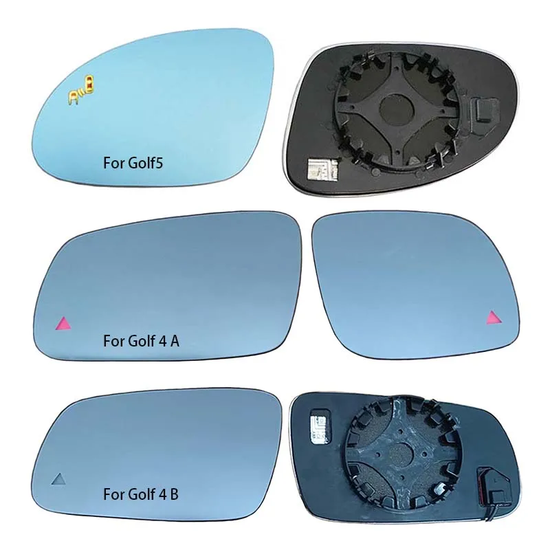 Car Blind Spot Radar Detection Rear View Mirror Auto Electronics LED Warning Light For VW Golf 4 5 6 7 Golf7 MK5 MK6 MK7