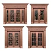 Antique Style Entrance, Villa Double Door, Stainless Steel/copper Door, Waterproof and Wear-resistant, Customized Size 1