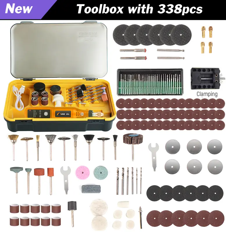 Mini Wireless Drill Rechargeable Polishing Machine DIY Mini Rotary Tool USB Engraving Tool Dremel Tool Mini Engravin Machine - Image 9
