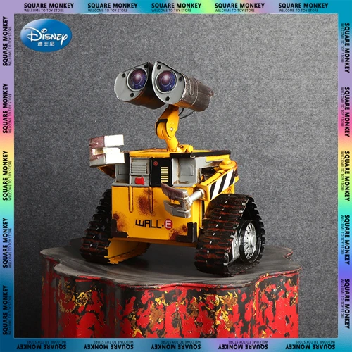 Disney Wall E Robot Movie Action Figure Steel Metal Model Robot Kawaii