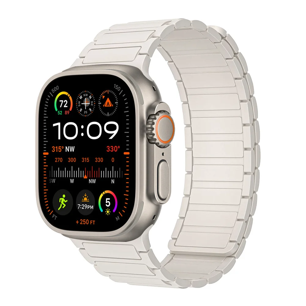 Magnetic Silicone Link Bracelet