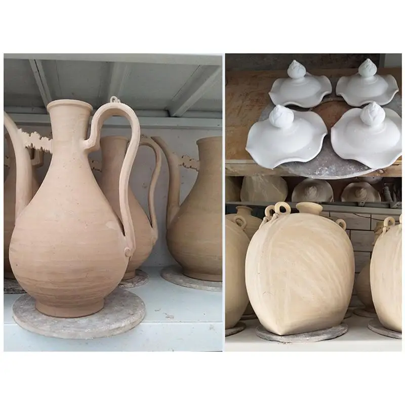Pottery Drying Board 12-25CM DIY Clay Tool Fiberboard Ceramic Art Drying Board Pottery Wheel Bats Turntable Ceramic Tray