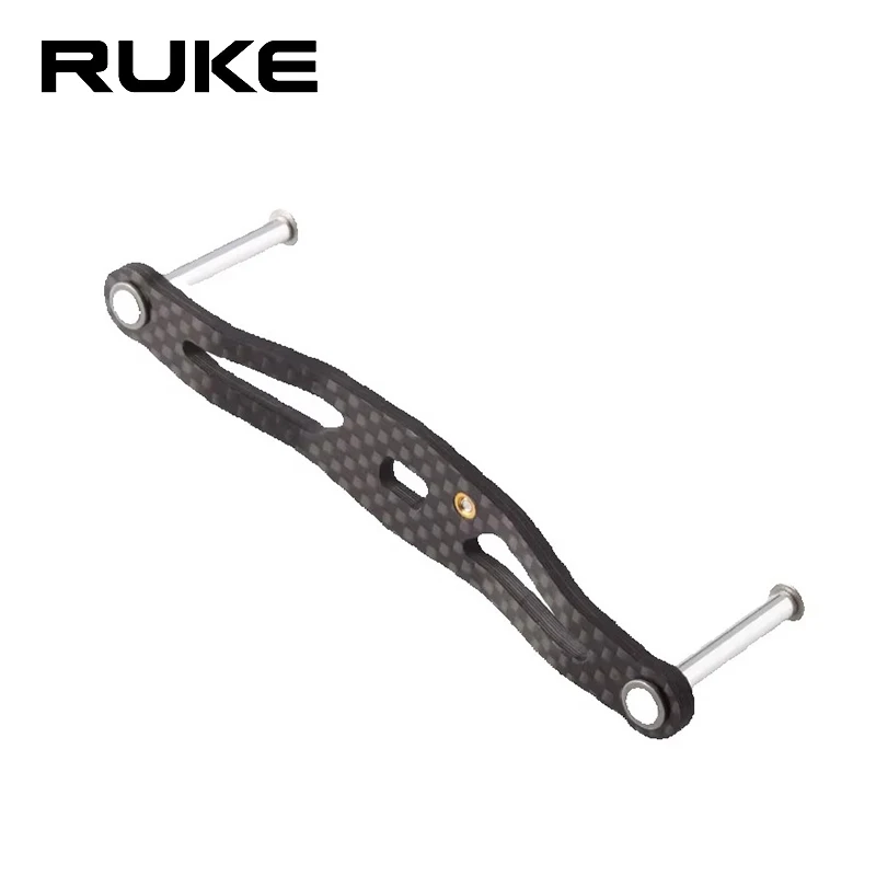 Ruke Fishing Reel Handle Carbon Fiber Fishing Rocker whole Length 105-120mm Hole Size 8*5/7*4mm Thickness 3mm Reel Accessory fishing reel,fishing tackle accessory