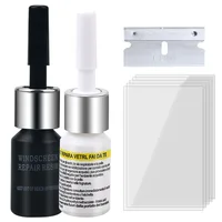 Car Windshield Cracked Repair Kit Auto Glasss Scratch Crack Restore Tool Repair Glass Curing Glue Car Window Repair Liquid 2