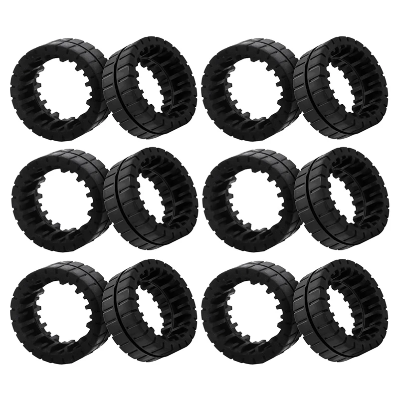 Suitable For Irobot Braava Jet M6 Sweeper Mopping Rag Tire Rim, 18 Tire Holster Accessories Replacement Anti-Skid Tires