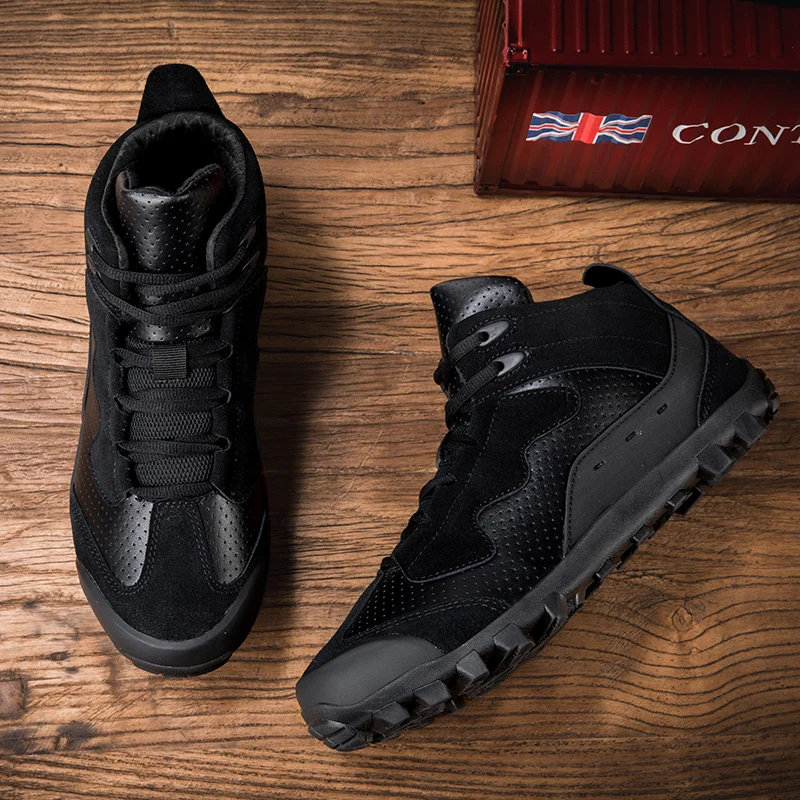 MTB Shoes Mens Hiking Cycling Sneakers High-Cut Design Size39-50