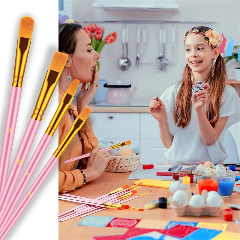 Paint Brush Set 10Pcs Paint Brushes for Acrylic Painting Water Color Brushes  Kid