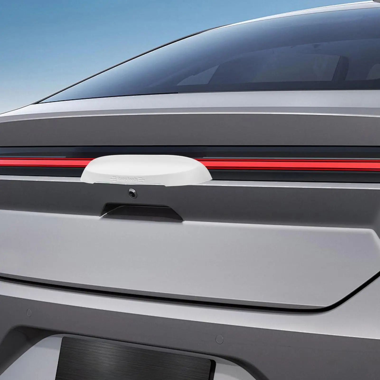 1PC Car Rear Camera Cover Waterproof Anti-Rain Protection Guard Modification Easy Installation Protector Car Accessories