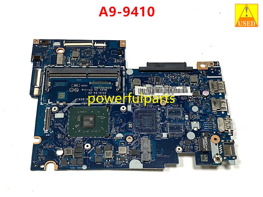 

Материнская плата BAUS0 LA-D541P для Ideapad Yoga 510-14AST, материнская плата для ноутбука с процессором A9 5B20L80783, хорошо протестирована