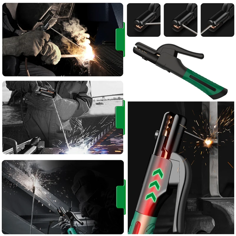 Magnetic Welding Holders Welding Accessories Clamp Welding Electrode Clamp 600A Anti-scald Pure Copper Welding Pliers For Welder Welding Equipment Accessories Electrode Holder Welder Tools
