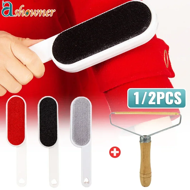 Lint Remover Pet Hair Remover Lint Roller Clothes Lint Remover Pet Hair Remover Brush Lint Remover Brush Pet Hair Remover Lint Rollers Brushes Double Sided Electrostatic Brush Home Clothes Hairball Remover Brush Clean Pet Hair Tools