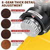 Electric Coffee Bean Grinder Hand-held Grinder Little Flying Eagle Style Grinder Flat Burr Grinding Adjustable Thickness 6