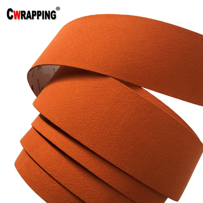 Car Wrap Vinyl Suede Felt Cloth Film Edge Fabric For Card Squeegee Scraper Car Tools No Scratch Protector 5cmx100cm/500cm car wrapping tools