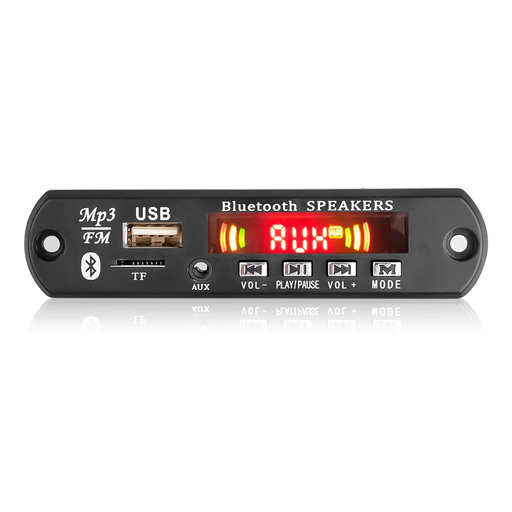 2*40W 80W Amplifier Bluetooth MP3 Decoder Board Handsfree mp3 Player 5V-26V 12V Car FM Radio Module AUX TF/U-Disk For Speaker mp3 music player car music player car multimedia player car radio player car radio