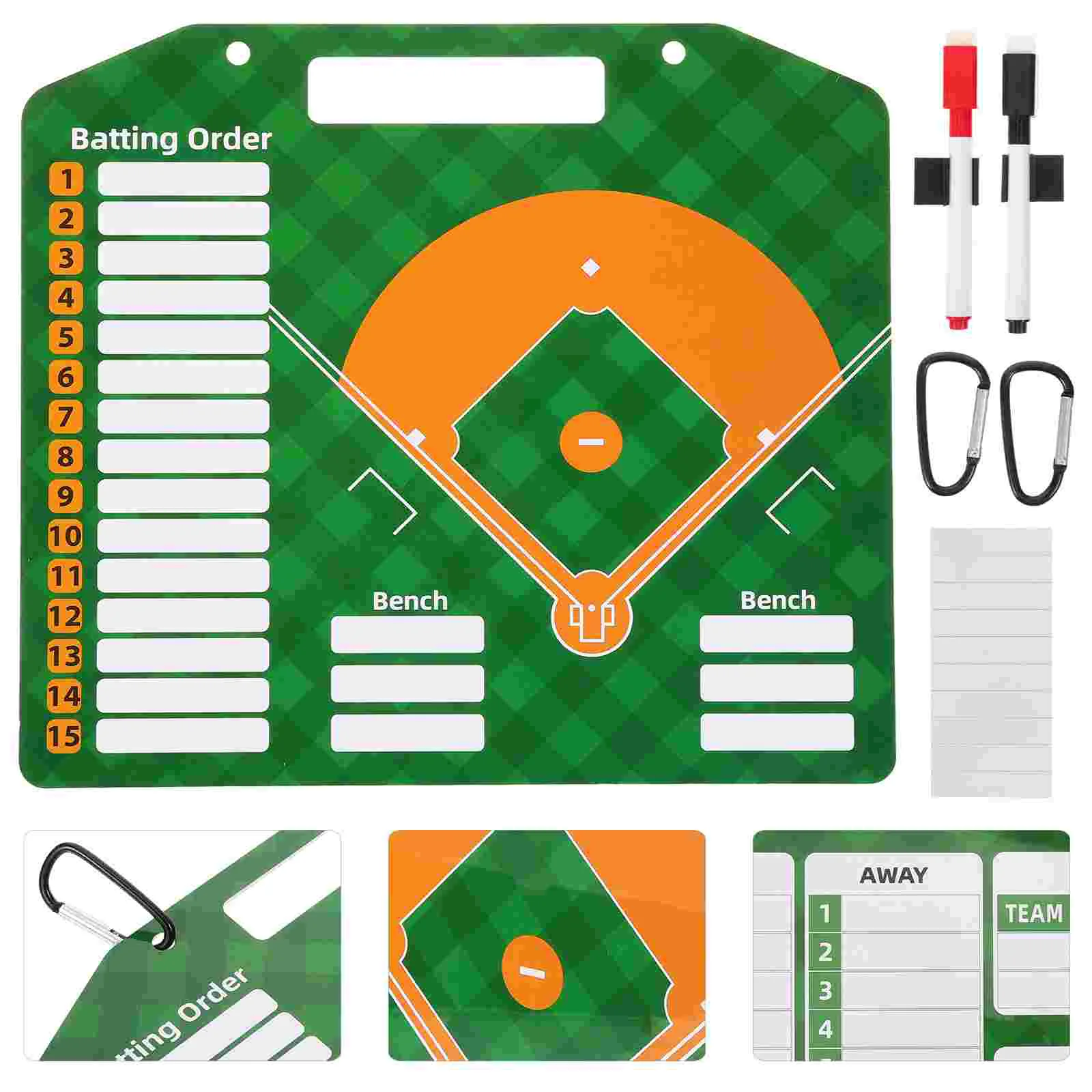 

Scoreboard/Substitution Board/ Baseball Coaching Board Lineup for Pvc Sports Match Supplies