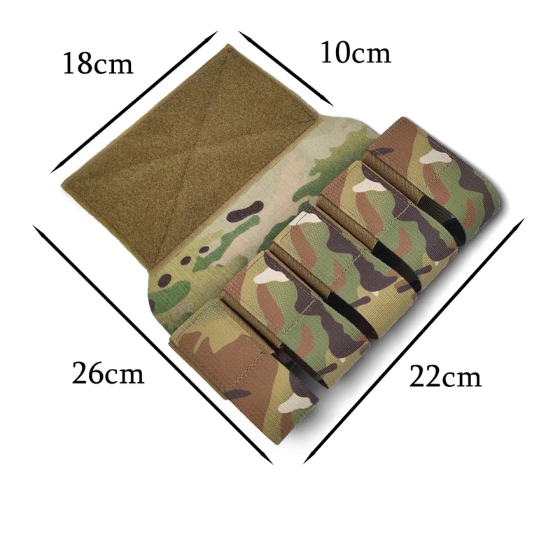 전술 가슴 리그 행잉 파우치, D3CRM MK3 MK4 조끼 다운 매거진 파우치, 멀티캠 가슴 미니 복부 수류탄 가방