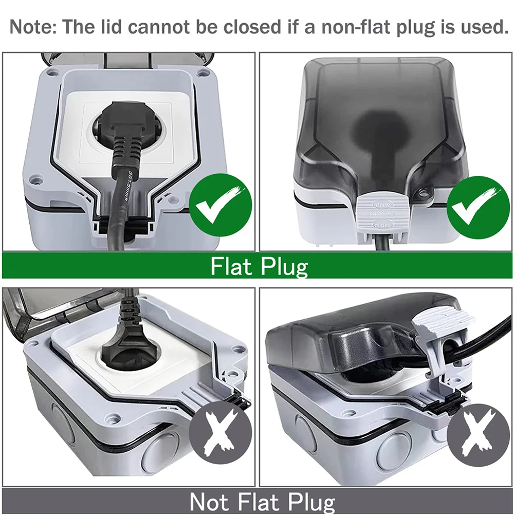Weather Resistant Waterproof Socket Box