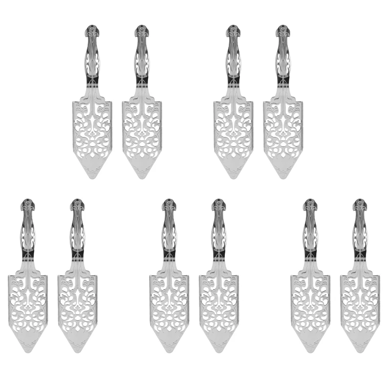 10 Pezzi Cucchiai Di Assenzio, Kit Per La Produzione Di Cucchiai Di Cocktail Di Assenzio In Acciaio Inossidabile Gocciolatore Di Cucchiaio Per Fontana