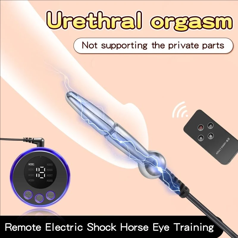 Urethral Dilator Silicone Urethral Sounding Penis Plug for Men Sex Toys