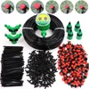 50 Meters Plant Timer Garden Watering System Irrigation 4/7mm Drip Kits Automatic Spray for Plants Adjustable Nozzles 1