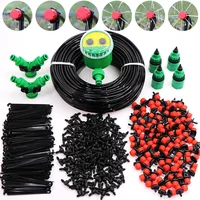 50 Meters Plant Timer Garden Watering System Irrigation 4/7mm Drip Kits Automatic Spray for Plants Adjustable Nozzles 1