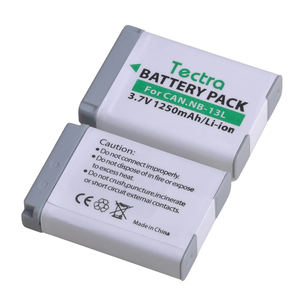 Nb-13L Batteria Per Fotocamera Nb13L 1250Mah Per Canon Powershot G5X G7X G9X G7 X Mark Ii Sx720 Hs