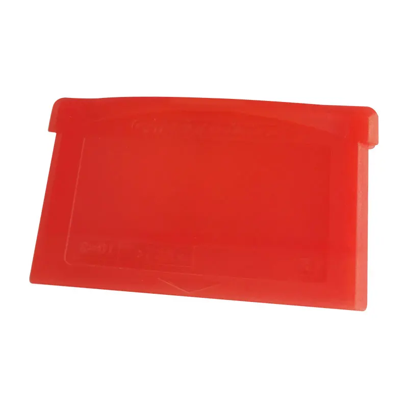 10/Pcs Flame Red Clear Game Card Housing Box Case Sostituzione Per Gb Gba Game Cartridge Housing Shell Per Gb Gba Case