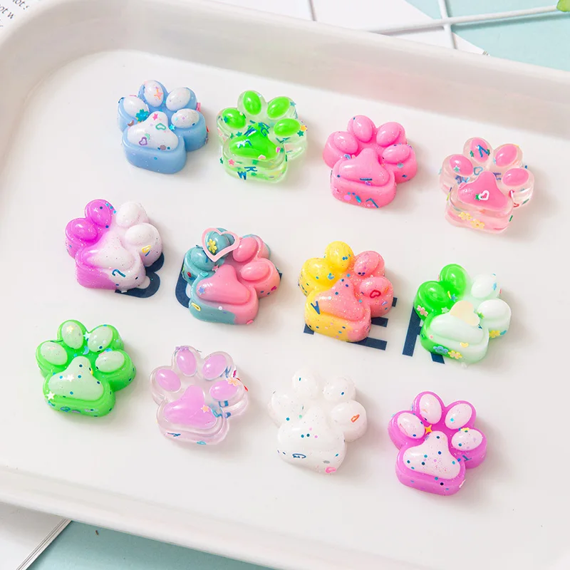 Cute Cat Claws Pinch Mini Fidget Toys 10/30/50pcs Kids Birthday Party Favors Goodie Bag Pinata Fillers Christmas Easter Gifts