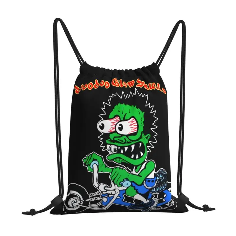 Voodoo Glow Skulls Logo Ska Punk Band Drawstring Bags Gym Bag Gym Training Sports Style School Sport Bag