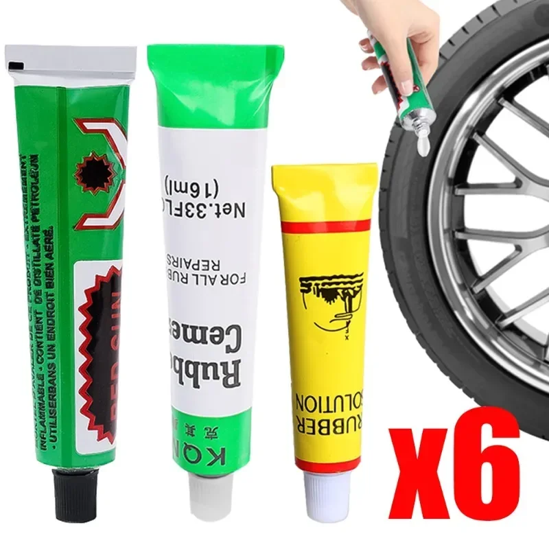 

20/16/6ml Car Tire Repair Glue Universal Motorcycle Bicycle Tyre Tube Puncture Repair Tools Truck Portable Car Repairing Glues