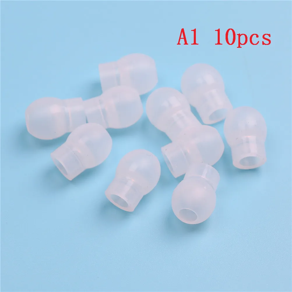 10pcs/lot Super Comfortable And Soft Silicone Stethoscope Earplug Eartips Earpieces For Stethoscope 4Colors Universal Model 3