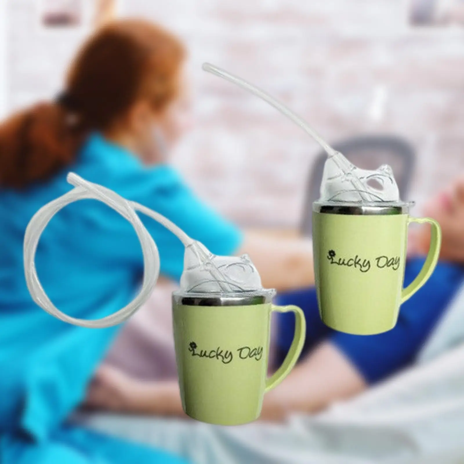  3pcs Patient Cup Spill Cup Drinking Cup Convalescent Feeding  Cup Straw Cup Porridge Soup Cup No Spill Feeding Cup Adult Sippy Cups  Drinking Cup Anti-spill Elder Plastic