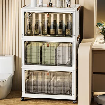 Dresser For Bedroom Storage Cabinet Removable Folding Children's Clothes Cabinet Dwvo Storage Drawer Furnitures For Bedroom