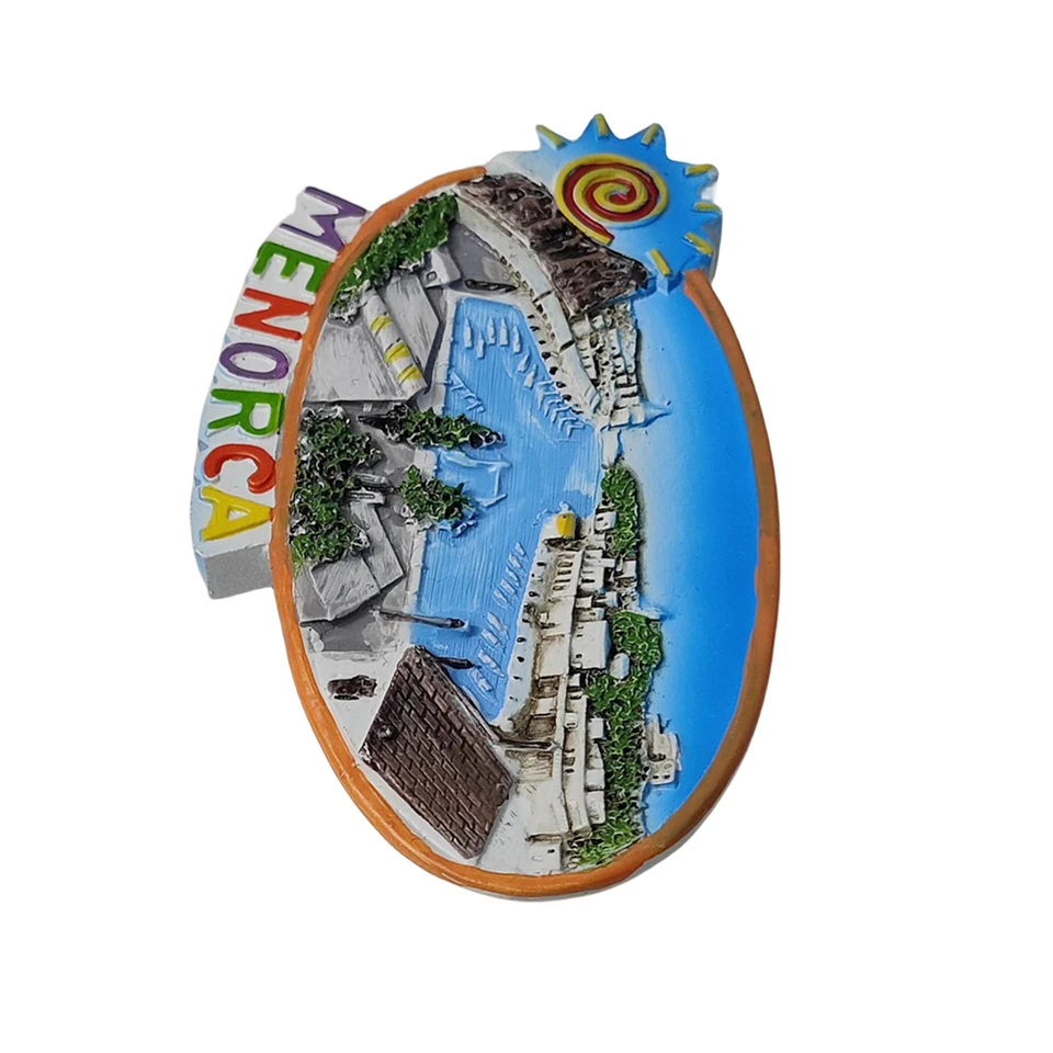 Aimant de réfrigérateur souvenir Espagne série UE 6,3 x 8,9 cm