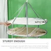 Hanging Sweater Dryer Three Tier Drying Rack Foldable Clothes Durable 3-Layer Holder 2