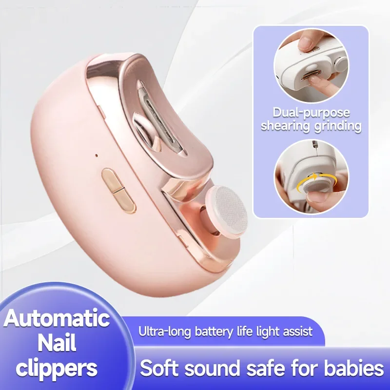 Electric Nail Clipper Rechargeable Fingernail Trimmer For Smooth and Safe Manicures